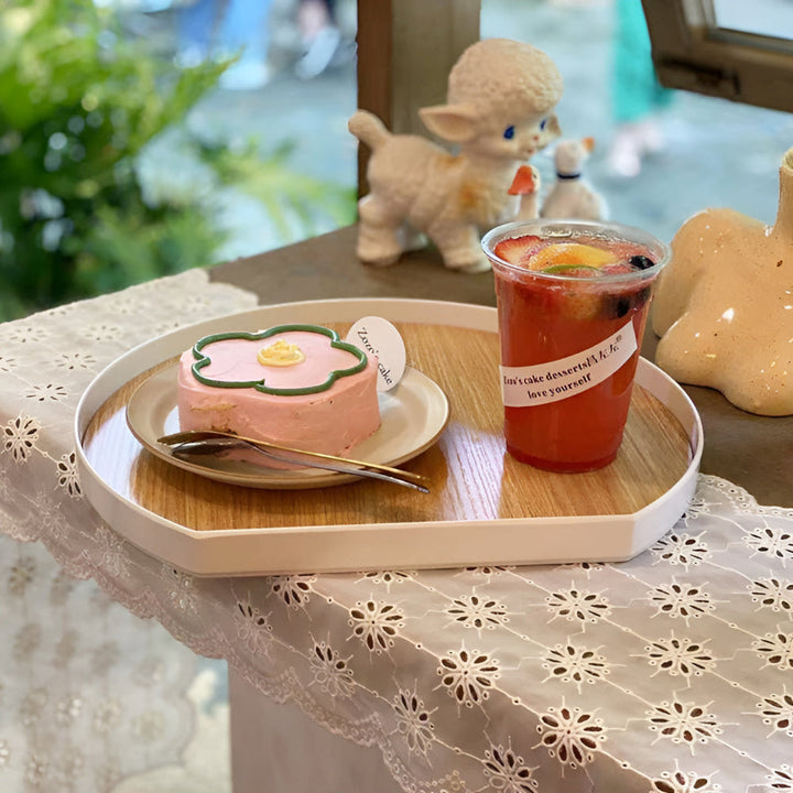 Lisslune | Modern Circle Dining Tray