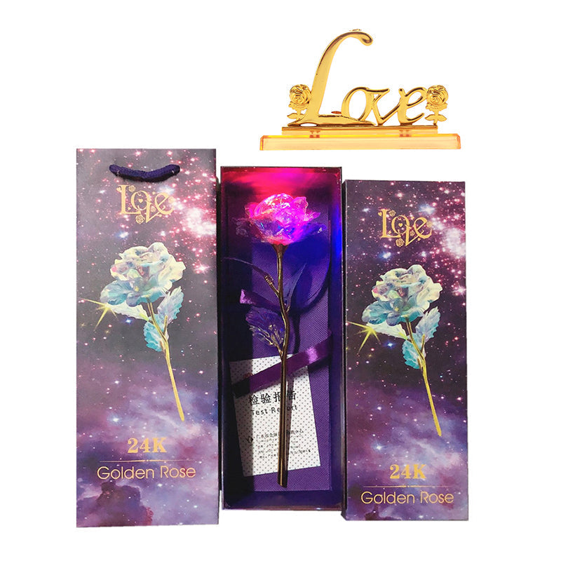 Lisslune | Colorful Galaxy Rose