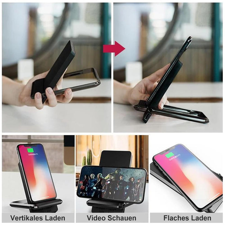 Lisslune | 4 in 1 Wireless Charger, Multifunctional Phone Holder