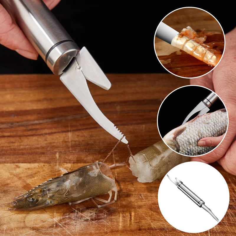 Lisslune | 5 in 1 multifunctional fish gutting knife