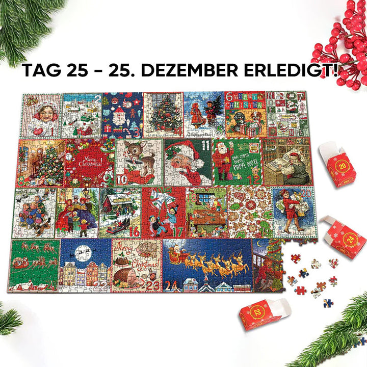 Lisslune | Christmas Advent Calendar Puzzle 1000 pieces