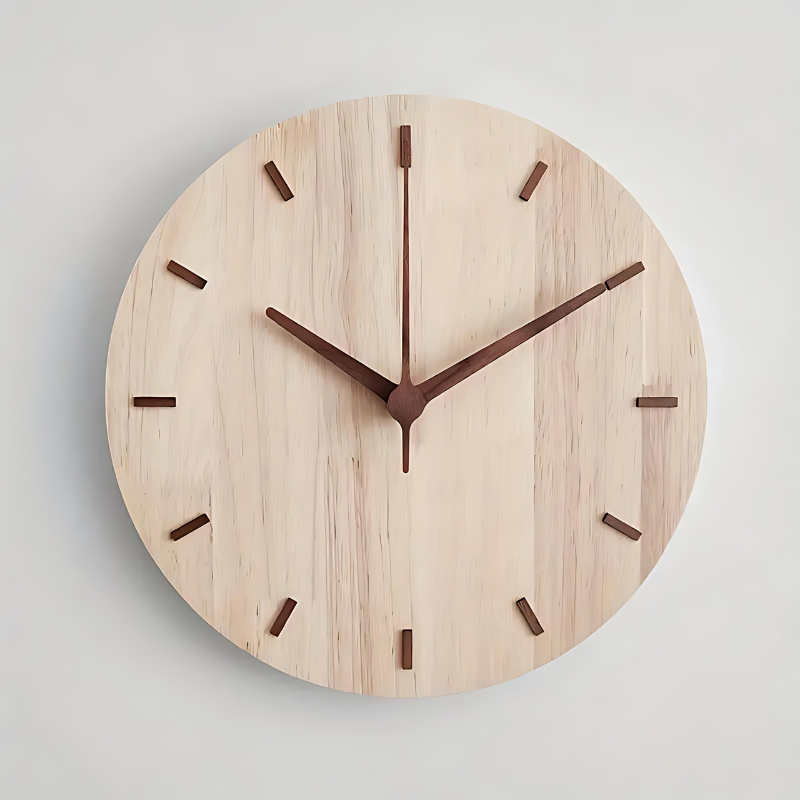Lisslune | LumiTime Minimalist Wall Clock – Elegance for Your Interior