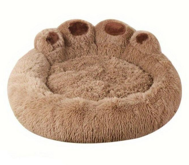 Lisslune | Washable Pet Bed CozyPaw with Paw-Shaped Design