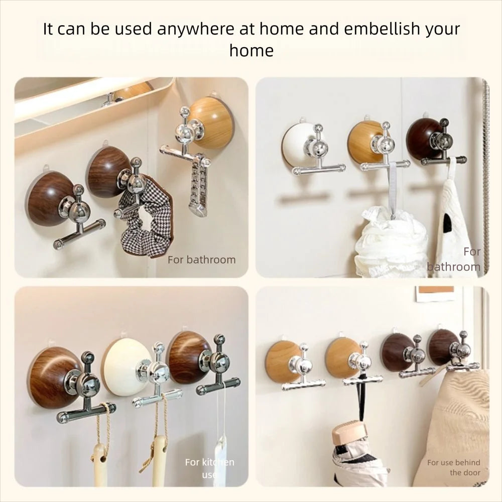 Lisslune | Punch-Free Quick Hang Wall Suction Cup Hook