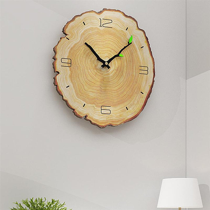 Lisslune | Wooden Annual Rings Wall Clock