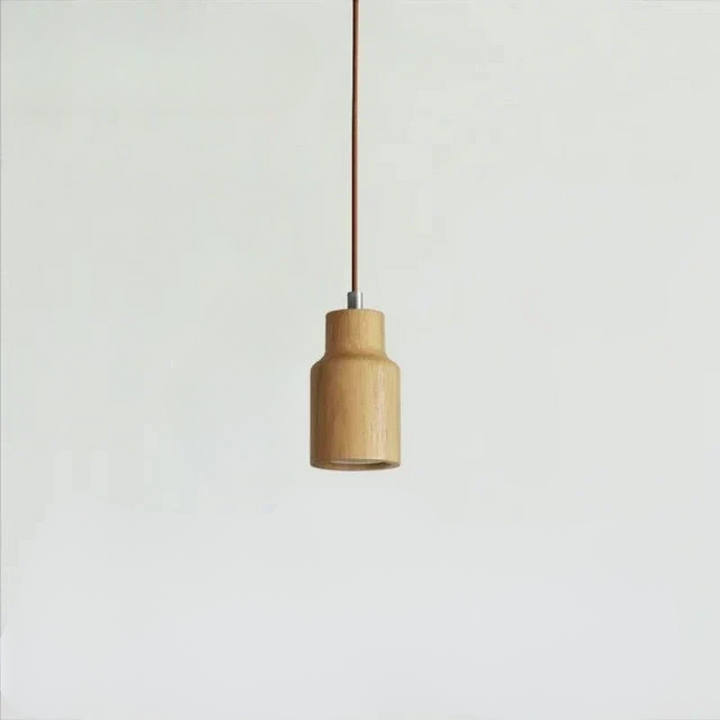 Lisslune | SkandicGlow | Scandinavian pendant lamp made of wood