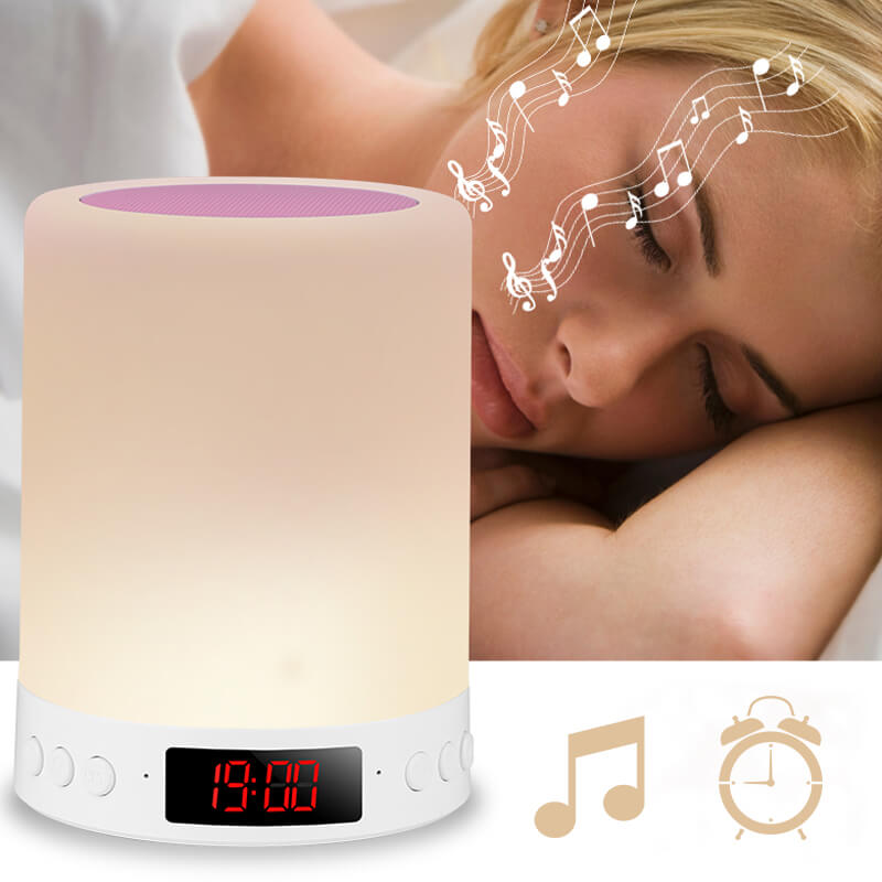 Lisslune | Bluetooth Speaker&Colorful Lighting Table Lamp