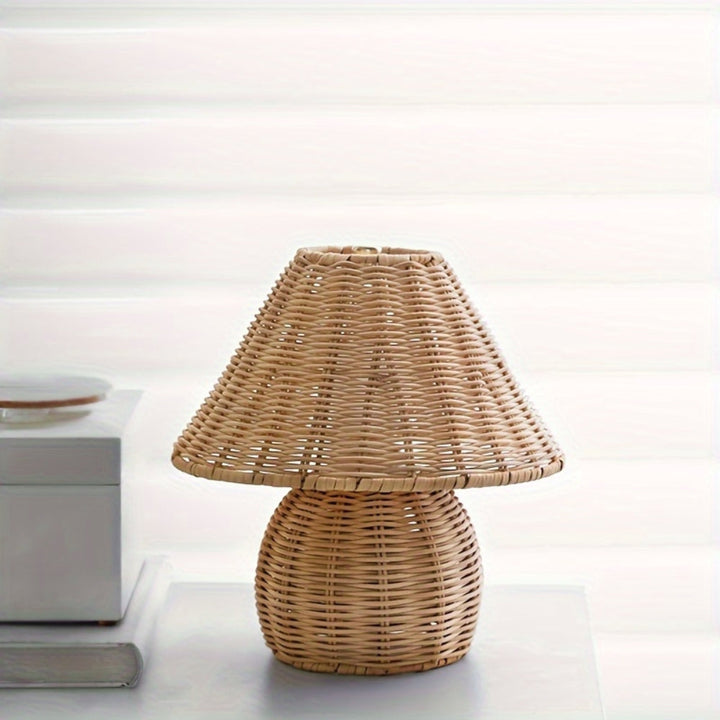 Lisslune | Noya Rattan Table Lamp Home Decor