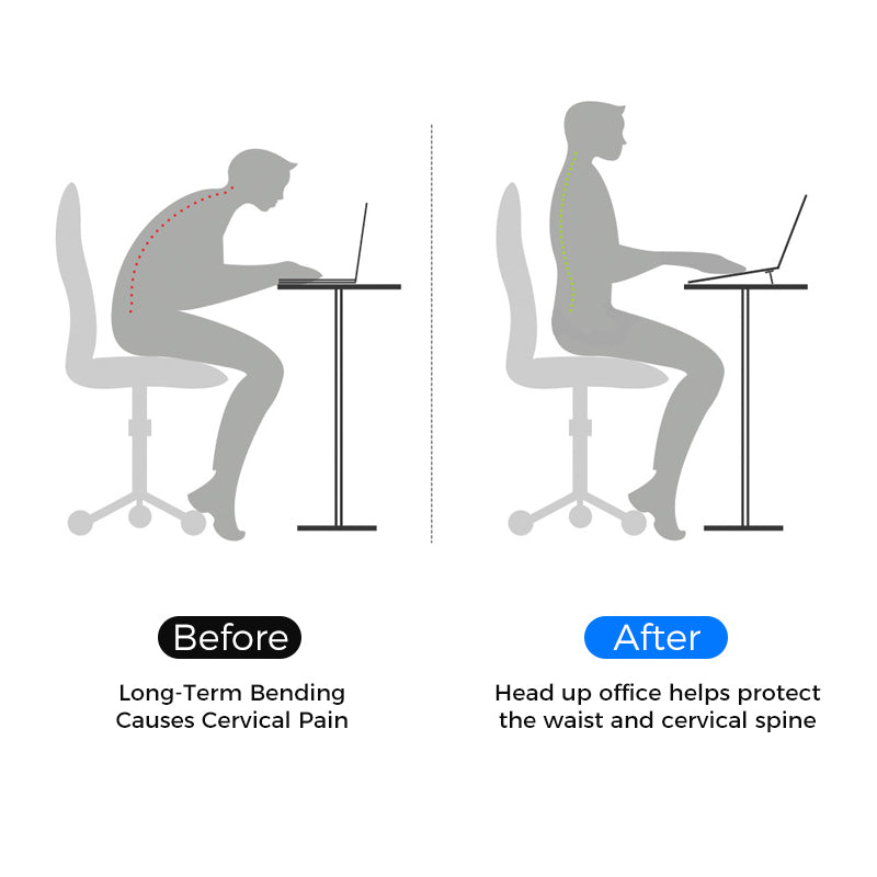 Lisslune | Mini portable invisible laptop stand (1 pair)