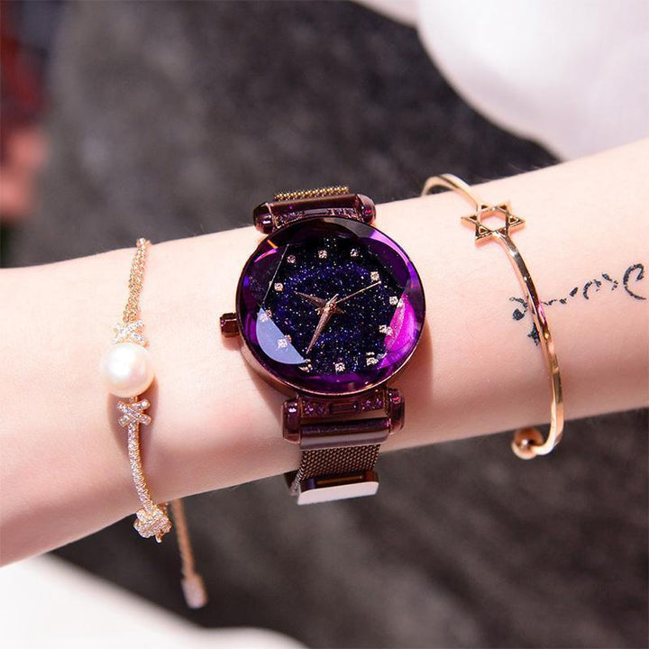 Lisslune | Waterproof Starry Sky Girls Wristwatch