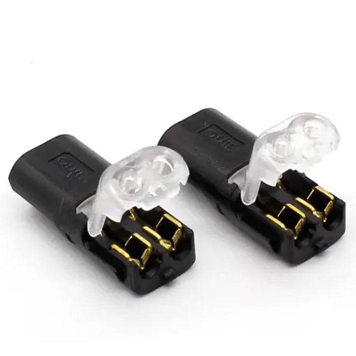 Lisslune | Double wire connector with locking buckle