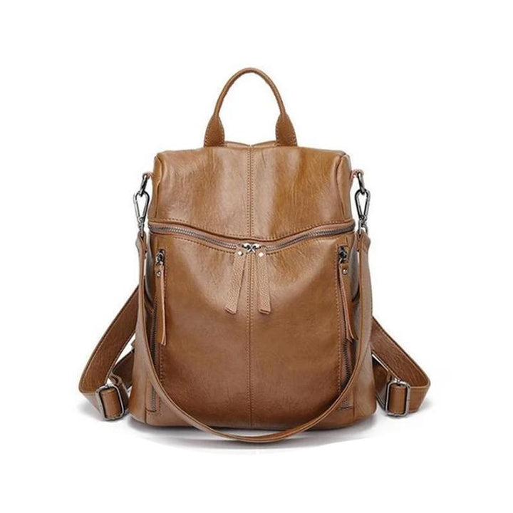 Lisslune | Rucksack with large capacity - Full leather