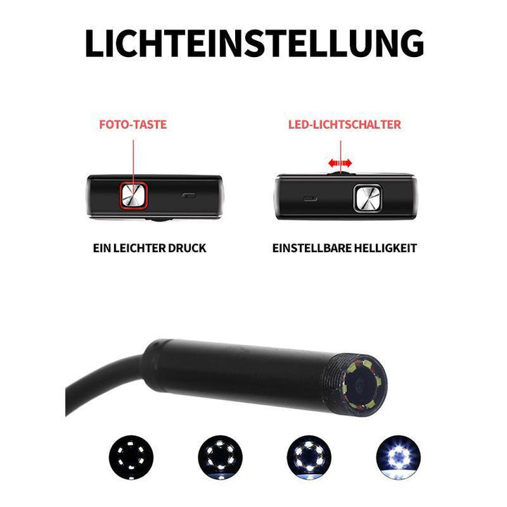 Lisslune | Android waterproof endoscope inspection camera
