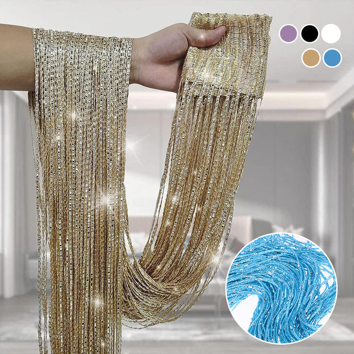 Lisslune | Glitter fringes for door, wall, window, room divider