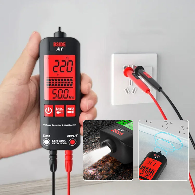 Lisslune | A1 Fully Automatic Anti-Burn Smart Digital Multimeter