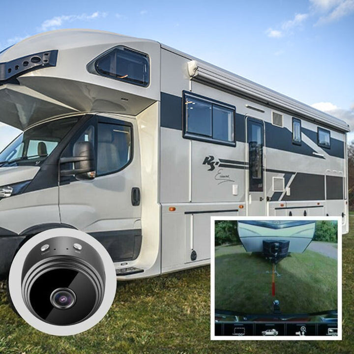 Lisslune | 1080p Magnetic WiFi Mini Camera-RV Trailer Rear View Camera