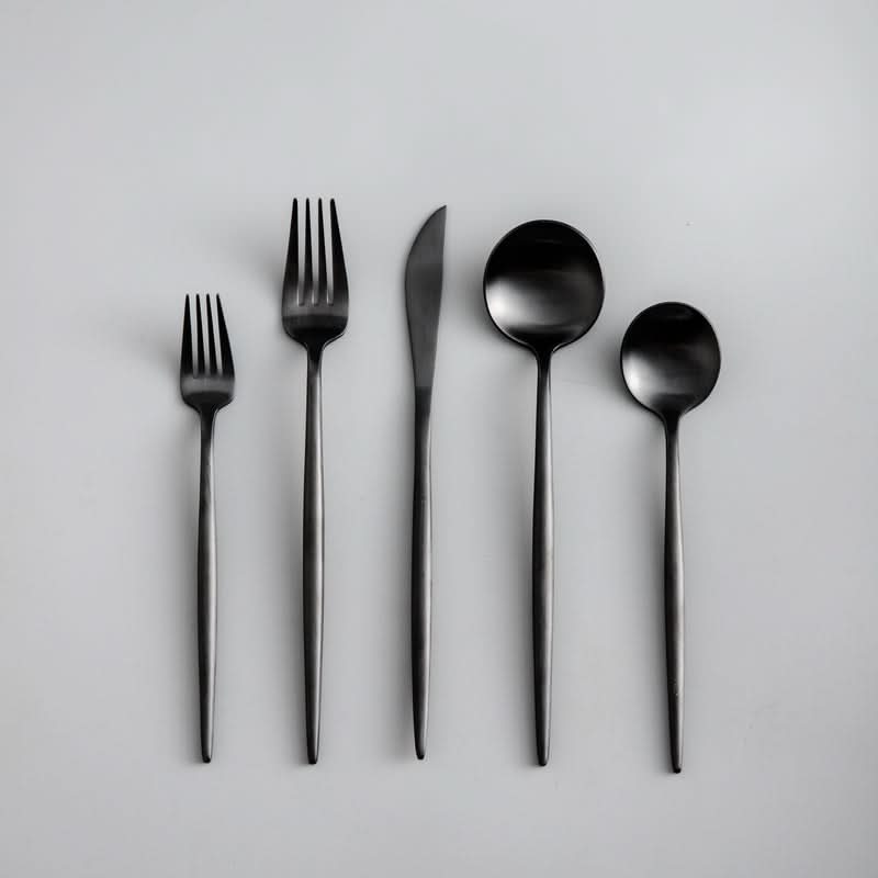 Lisslune | Minimalist Stainless Steel Cutlery Set