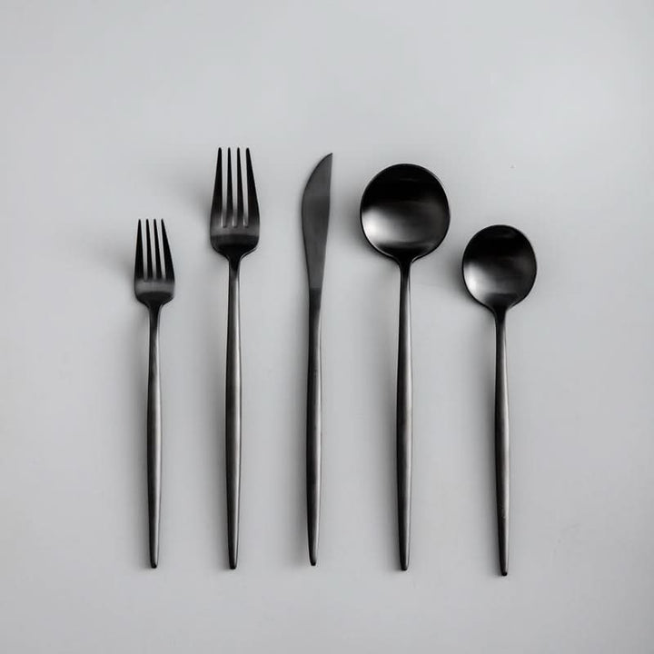 Lisslune | Minimalist Stainless Steel Cutlery Set