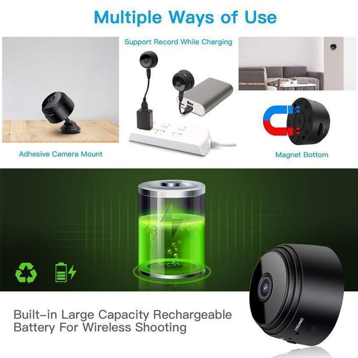 Lisslune | Magnetic WiFi Mini Camera