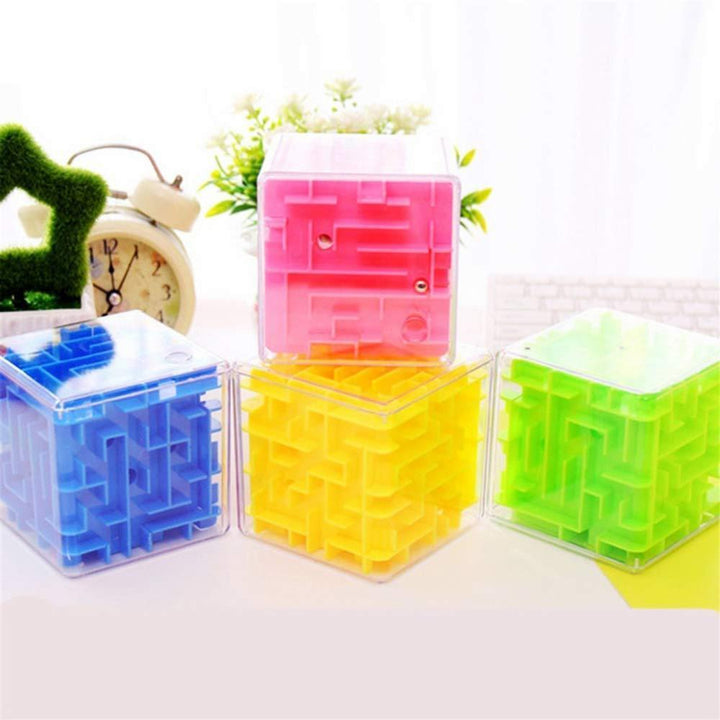 Lisslune | 3D Cube Puzzle Maze Toy (random color)