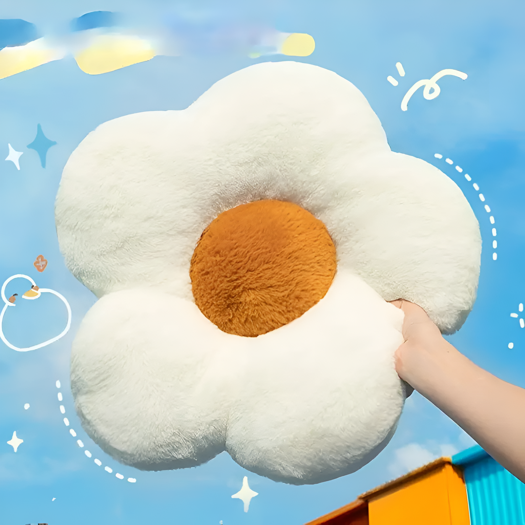 Lisslune | Plush Flower Seating Cushion