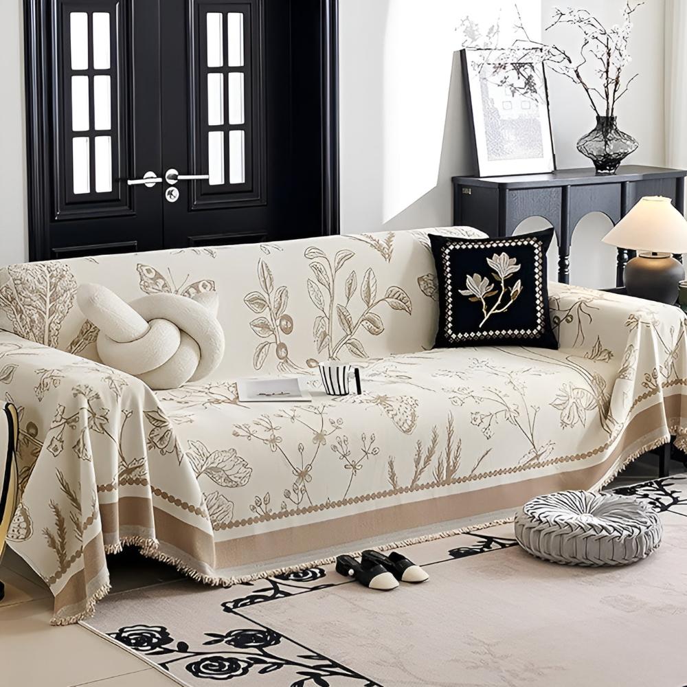 Lisslune | Botanical Elegance Sofa Cover