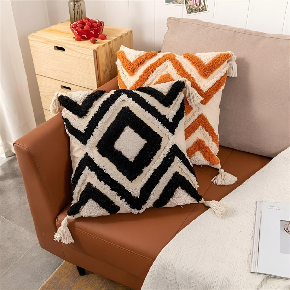 Lisslune | Casablanca Tufted Cushion Cover