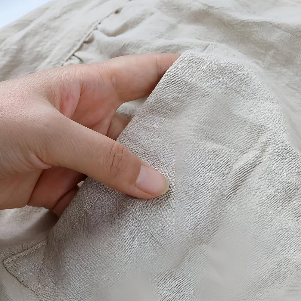 Lisslune | Rustic Ruffle Linen Apron