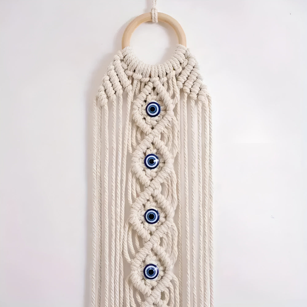 Lisslune | Eye-Beads Bohemian Macrame Wall Decor