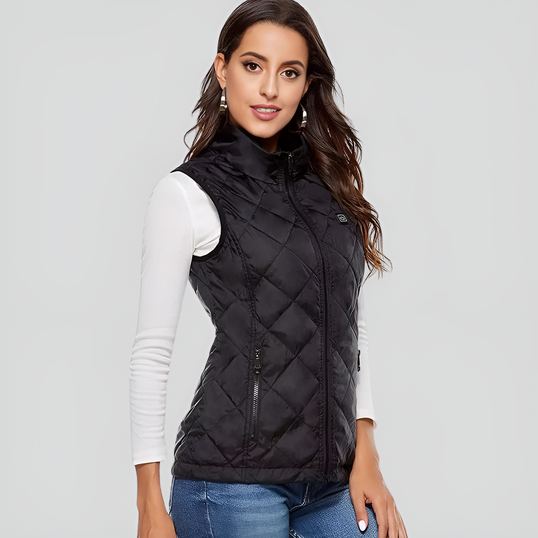 Lisslune | Heated vest for women with dual control and 9 heating zones – comfort and warmth for every season