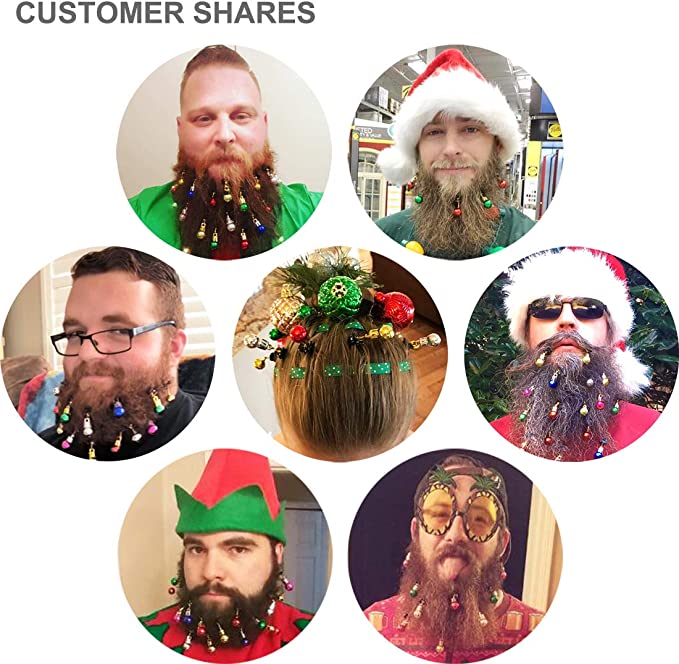 Lisslune | Christmas Bell Decoration on the Beard