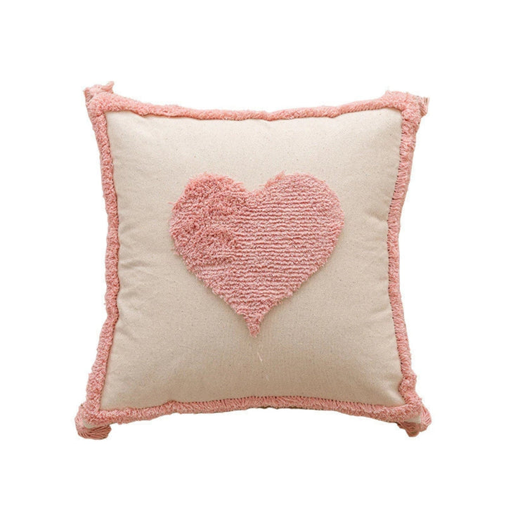Lisslune | Tassel-Trimmed Boho Floral Cushions