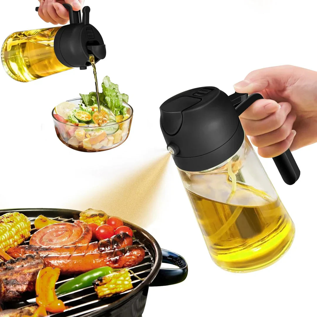 Lisslune | High-Quality 2-in-1 Olive Oil Sprayer