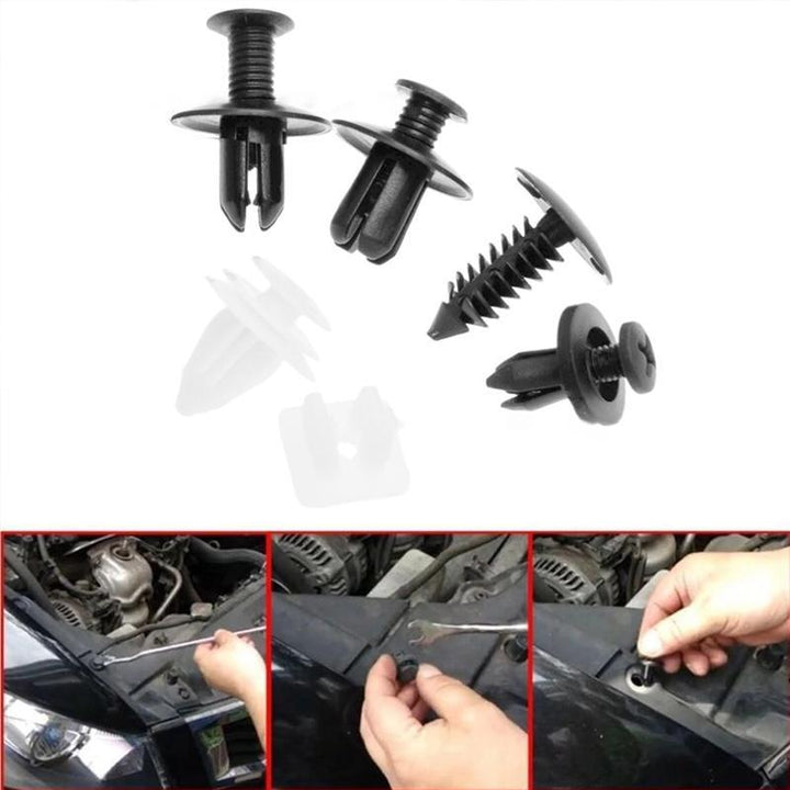 Lisslune | Universal Car Plastic Fender Fastening Clips (150 Pieces)