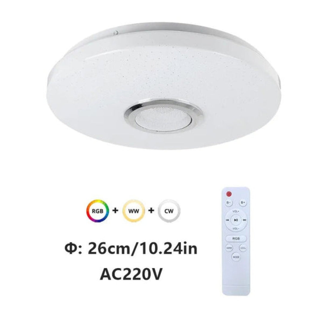 Lisslune | Modern ceiling light with built-in speaker