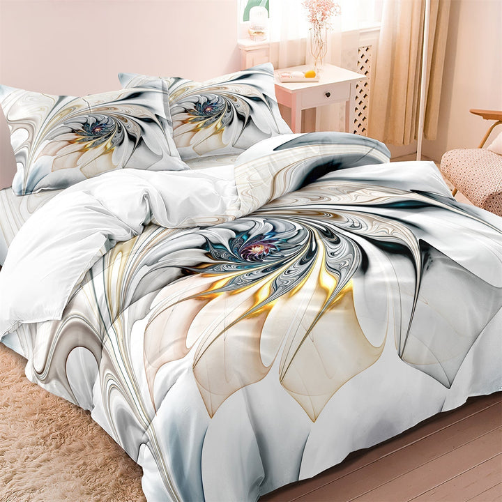 Lisslune | ColorWhirl - Lively Artistic Bed Set