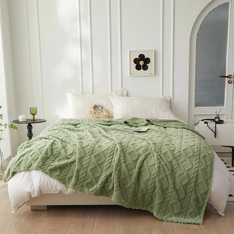 Lisslune | Double-sided cuddle blanket made of wool