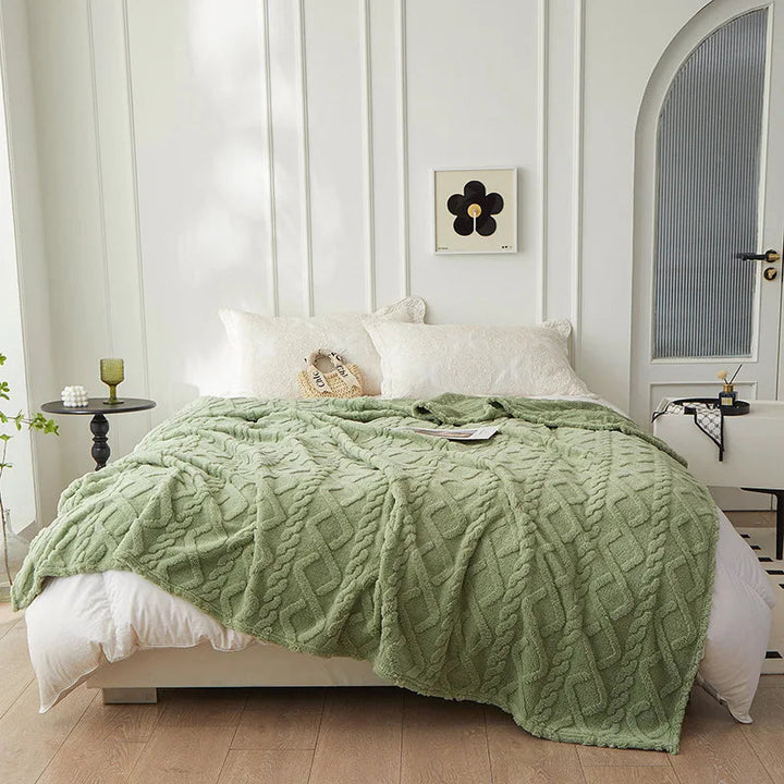 Lisslune | Double-sided cuddle blanket made of wool