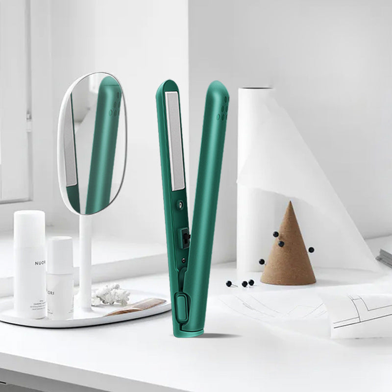 Lisslune | HairFlex – Mini 2-in-1 curl and straightening iron with ceramic coating