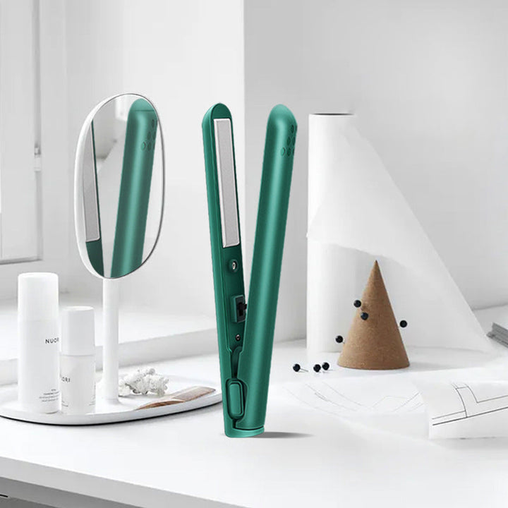 Lisslune | HairFlex – Mini 2-in-1 curl and straightening iron with ceramic coating