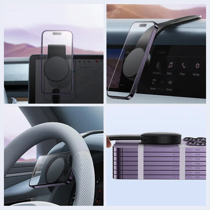 Lisslune | Foldable Phone Holder with Strong Magnet