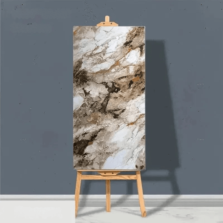 Lisslune | Self-adhesive marble PVC floor tiles 60×30 cm