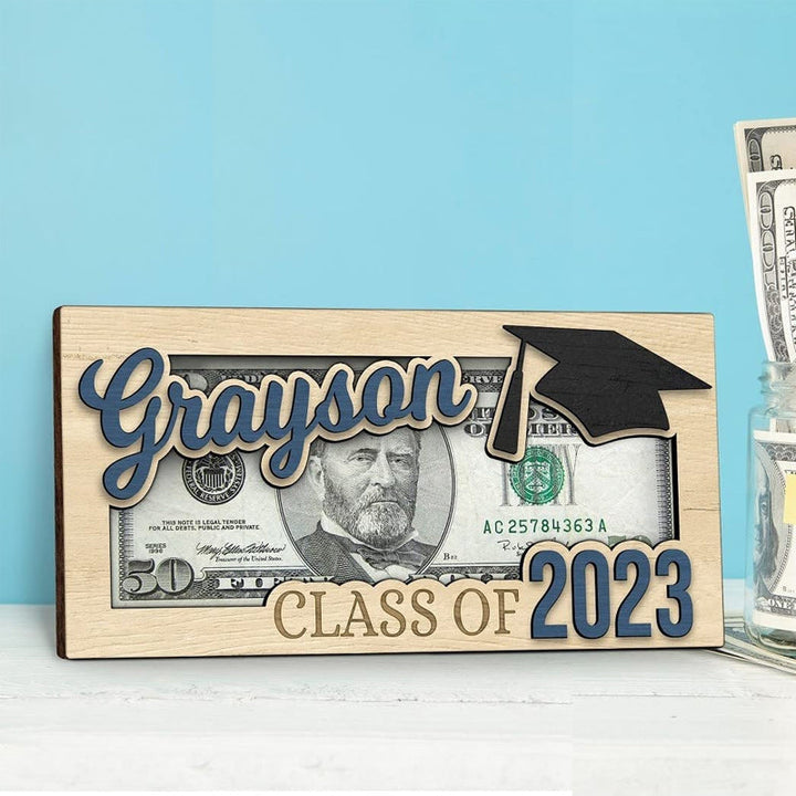 Lisslune | Personalized graduation money holder