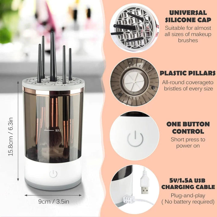 Lisslune | Ultimate electric makeup brush cleaner