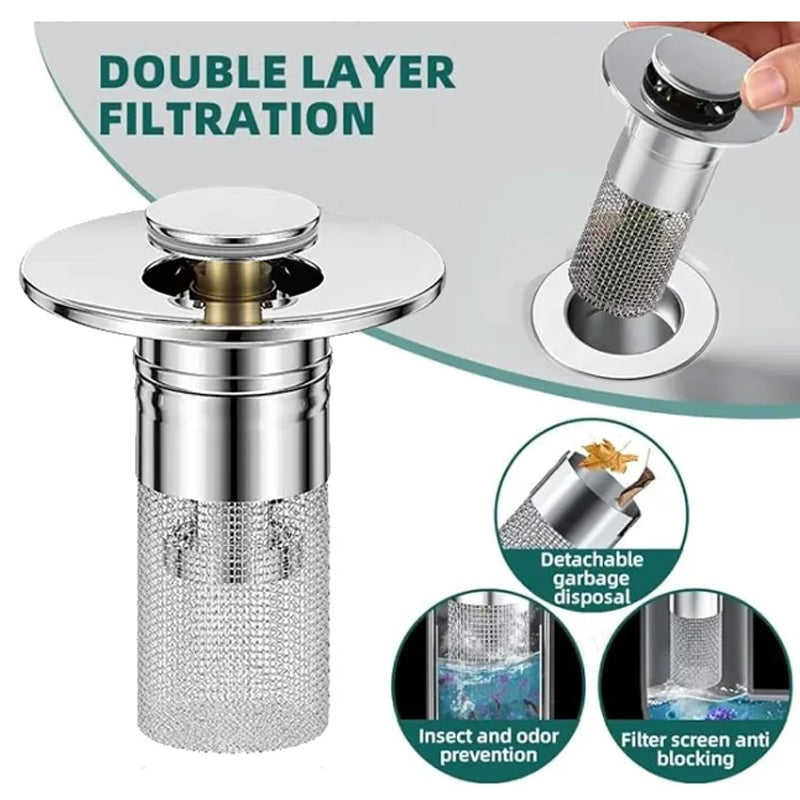 Lisslune | Stainless Steel Floor Drain Filter