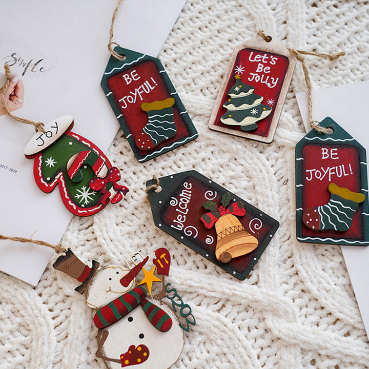 Lisslune | Christmas decoration wooden pendant
