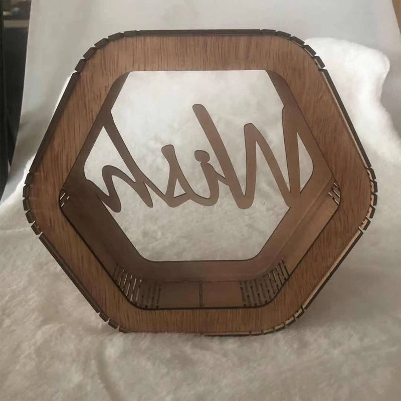 Lisslune | Personalized Wedding Card Hexagon Box
