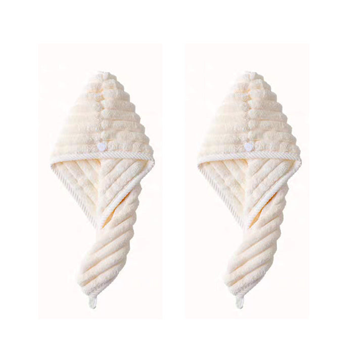 Lisslune | Coral Velvet Hair Dryer Cap