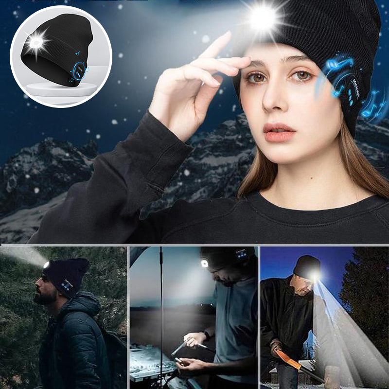 Lisslune | LED Light Bluetooth Warm Hat