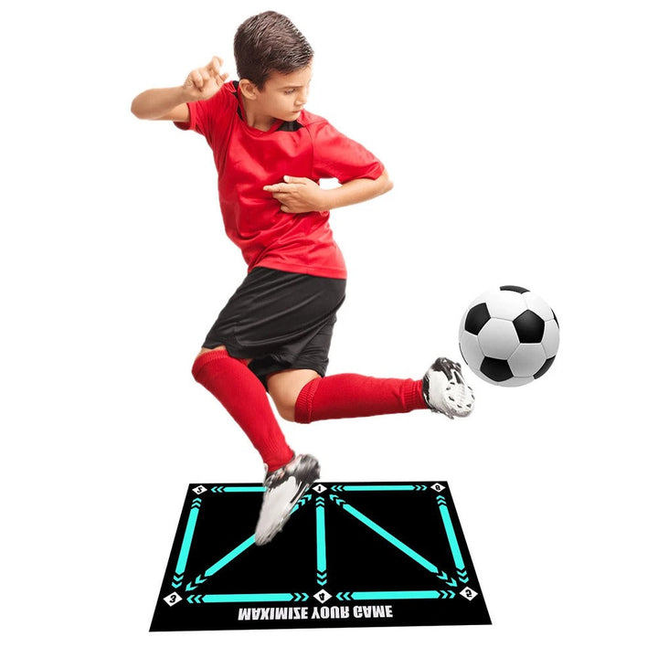Lisslune | Soccer Training Mat – Anti-Slip, Noise-Reducing Training Tool